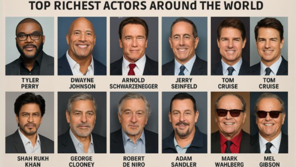 Top 100 Richest Actors